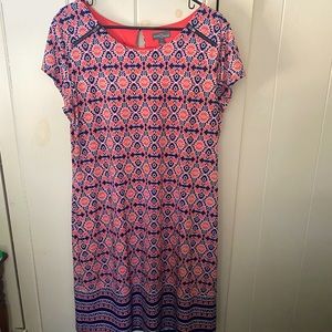 Market & Spruce multicolor lined dress XL
